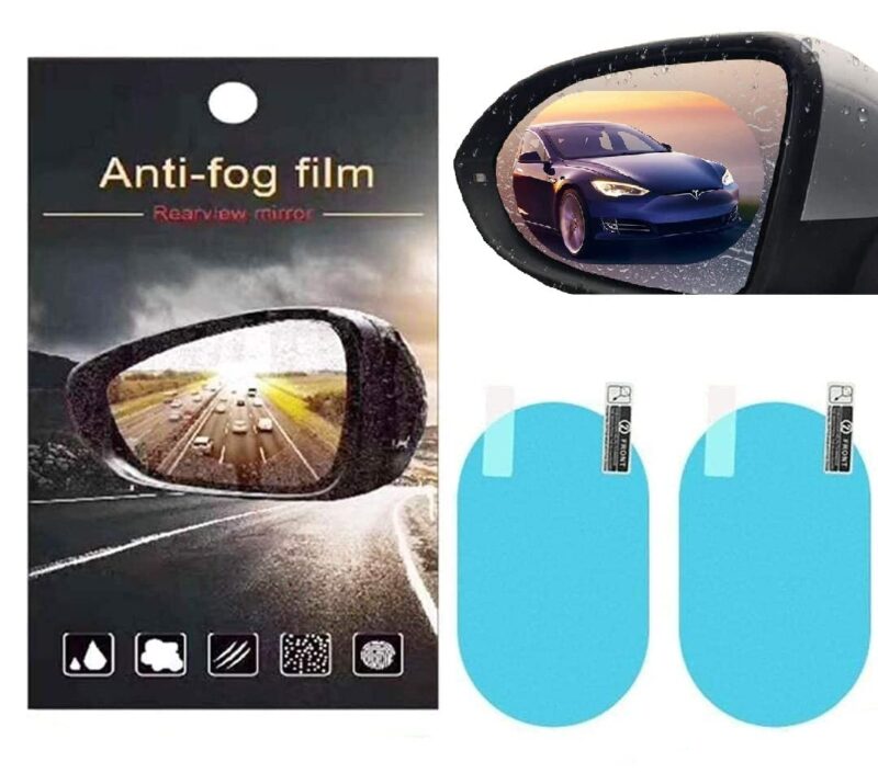 All-Weather Anti-Fog and Rainproof Rearview Mirror Film - Image 5