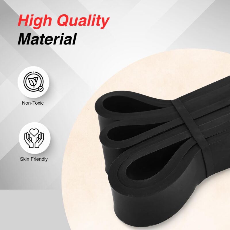 Heavy Resistance Bands Set for Workout & Stretching | Loop Bands for Home & Gym | Toning Bands for Men & Women | Exercise Equipment for Strength Training - Image 4